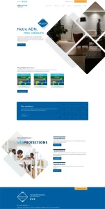 Site web Via Capital Partenaires réalisé par ID-3 Innovations