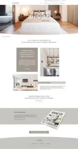 Site web Hyperia design réalisé par ID-3 Innovations