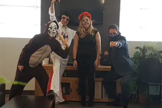 Fête halloween au bureau