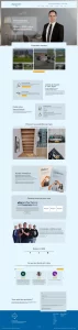 Page d'accueil du site web de Normand Roy, réalisé par ID-3 Innovations
